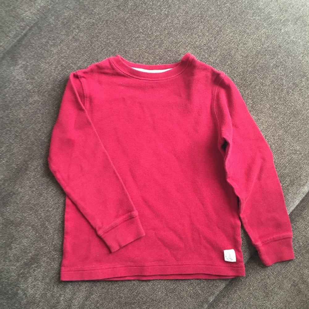 Lands End Waffle Long Sleeve Tee